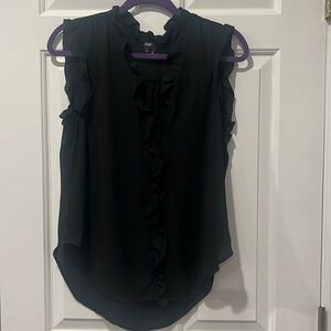 DKNY ruffle blouse